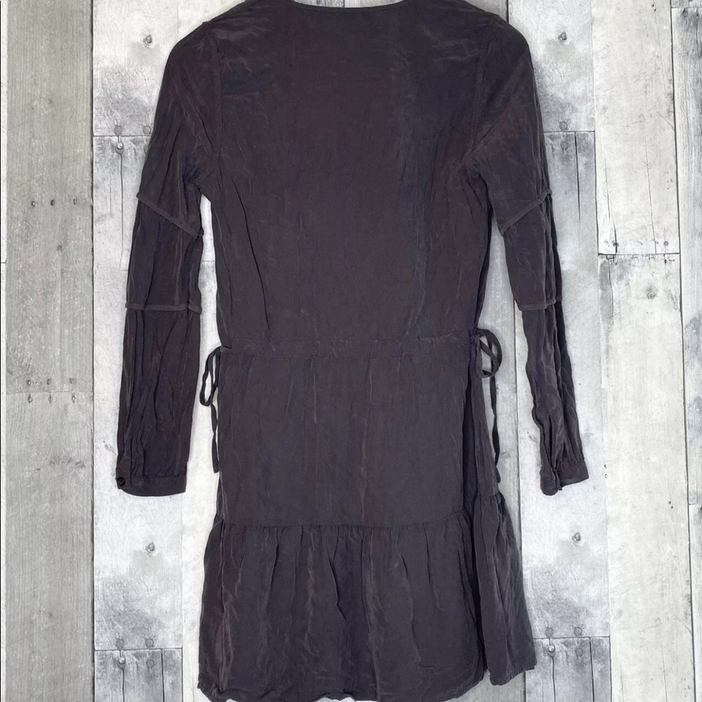 AllSaints Gray Purple Nora Dress - Picture 7 of 7